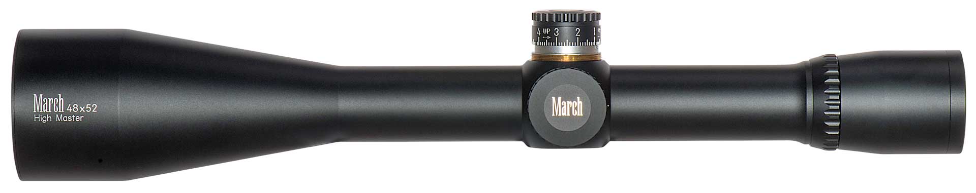 March 48×52 BR. HIGH MASTER SFP Rifle scope-2